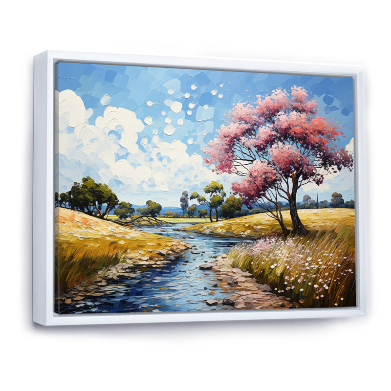 «Vangogh Dandelions In The Meadow I» par Vincent Van Gogh, peinture sur toile, H 30 po x l 40 po x P 1,5 po