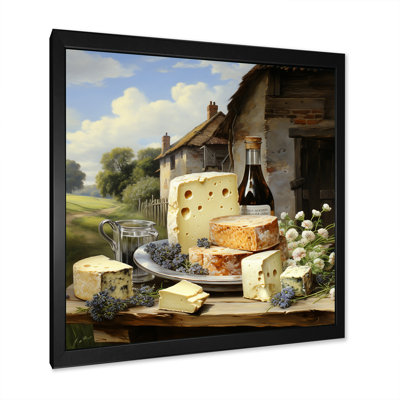 French Cheese Symphony - reproduction sur toile