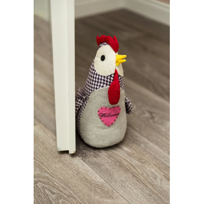 Chicken Sam Fabric Door Wedge