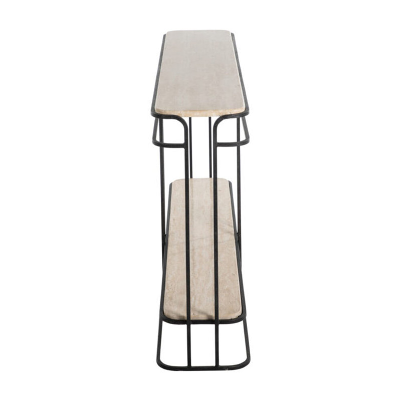 Louise 60'' W Stone Console Table
