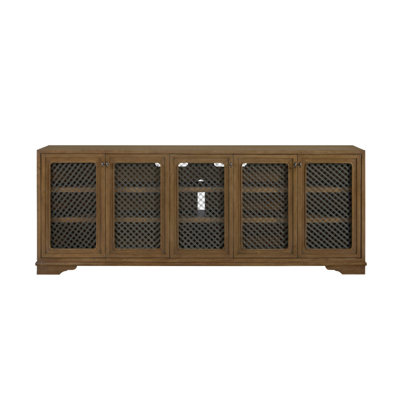 84" Console - Almond