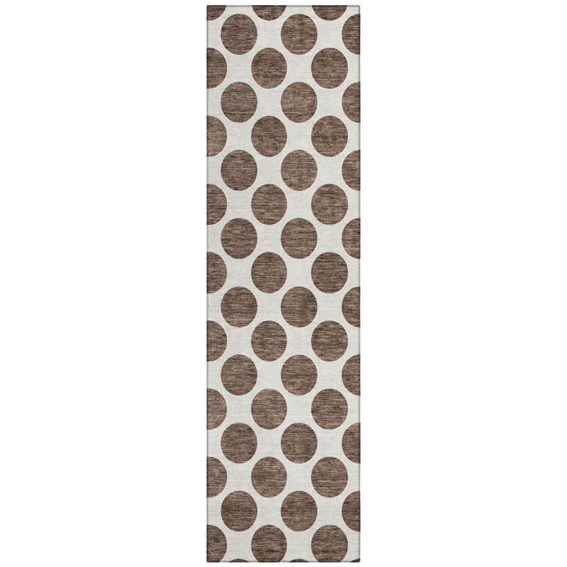 Tapis Chayden avec envers antidérapant, Tapis de couloir 2 pi 3 po x 7 pi 6 po