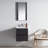 20'' Single Bathroom Vanity with Ceramic Top Sink and Mirror-26910541