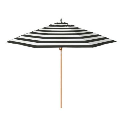 Parasol en teck 9 pi