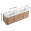Ensemble de meuble-lavabo double 60 po avec portes à fermeture en douceur-1875875553