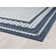Tapis d'intérieur / extérieur texturé tissé à la machine