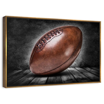 Football rétro grunge