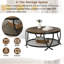 Aumiller Cross Legs Coffee Table with Storage-936857227-936857270