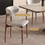 Ensemble de table de salle à manger européen minimaliste moderne-107362333