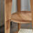 Round End Table, 3-Tier Side Table with Storage Shelf, Wood Nightstand for Living Room,Bedroom-1214319171
