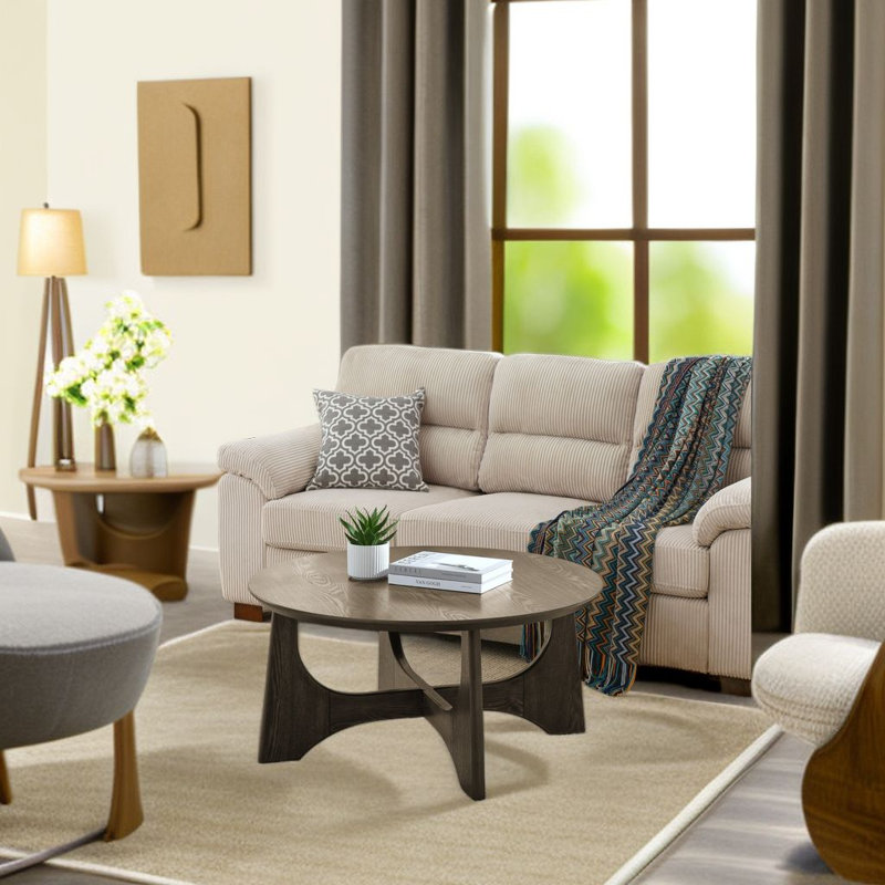 Neyah Coffee Table, Brown