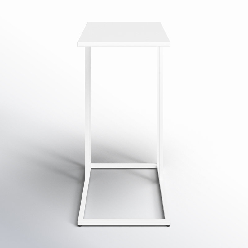 Tanu End Table, Antique Zinc, 23.6" H x 16.5" W x 10" D
