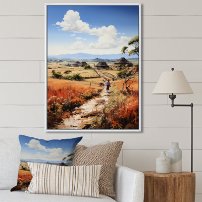 «Kendol African Tribes Kikuyu Harvest II», reproduction sur toile