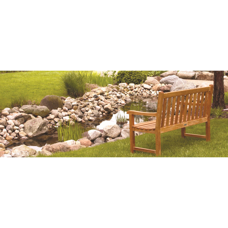 Classic Teak Outdoor Garden Bench, 60"
