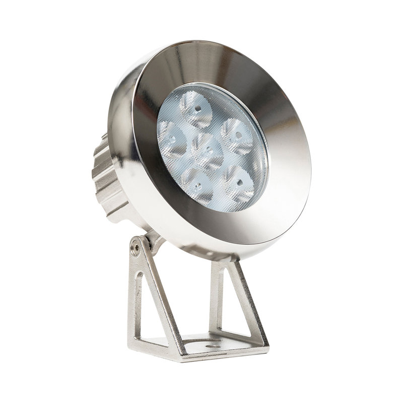Arnoldina Silver Low Voltage Integrated LED Metal Spotlight