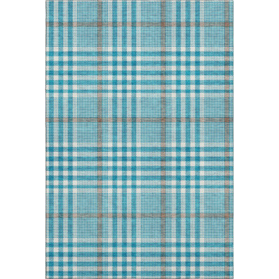 Premium Machine Washable Corry AMF1054 Plaid Rug