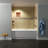 72'' W 48'' D 96'' H Tongue And Groove Composite Wall