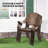 Aluminum Stackable Outdoor Dining Chair