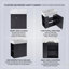 Ensemble de meuble-lavabo simple 21,6 po avec plateau en céramique Torkelson-280020929