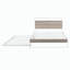 Structure de lit plateforme double en métal avec lit gigogne-1000299186-1000299184
