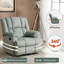 Fauteuil inclinable manuel avec chaise berçante et pivotante-219726007