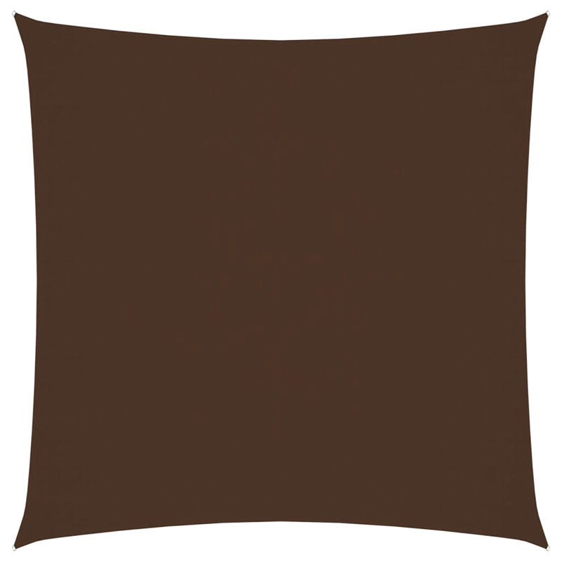 Gallen Square Shade Sail, 400 cm x 400 cm, Brown