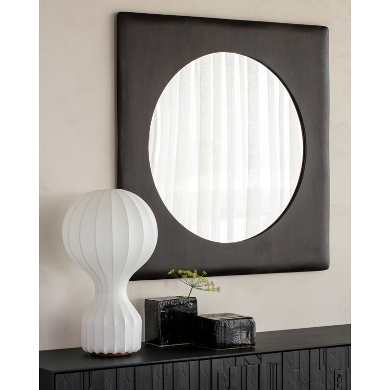 Polished Imperfect Flat Wall Mirror