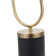 Florence 172cm Brushed Gold/Matt Black Novelty Floor Lamp