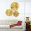 Ensemble de 3 décorations murales en bois doré-62275873
