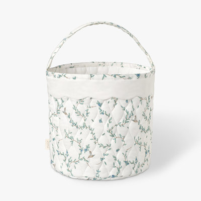 Panier de rangement matelassé - Secret Garden