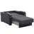 Annalesia Sleep Plus Fabric Upholstered Convertible 3-in-1 Sleeper Arm Chair With Storage-533811954-533838733