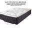 Extra Firm Orthopaedic 25cm Open Coil Mattress, Provide Better Spine Alignment and Back Support. Ideal for back pain relief and heavy sleeper.-65711121