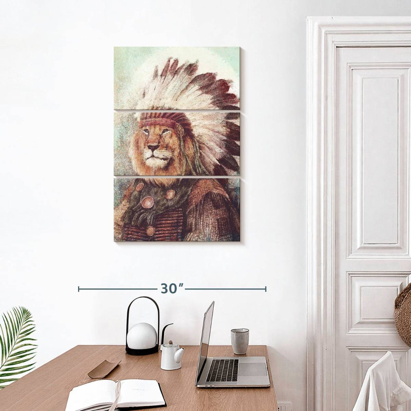 Ketti Chief I, 32" H x 20" W
