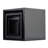 Ensemble 3 pièces de table en bois noir TableCraft Barclay Collection, carrés de 5 po, 7 po et 9 po
