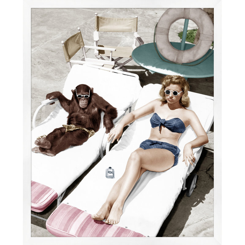 Gigi's Day off - Reproduction de photo avec cadre photo