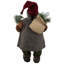 Figurine de père Noël rustique 24 po