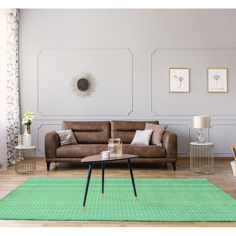 Chenille Striped Indoor Rug, Rectangle 8' x 10'