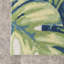 Tapis de patio intérieur / extérieur vert feuille tropicale Commer-32573355
