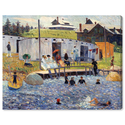 "People and Portraits" par William Gal, "William James Glackens - The Bathing Hour" par Oliver Gal
