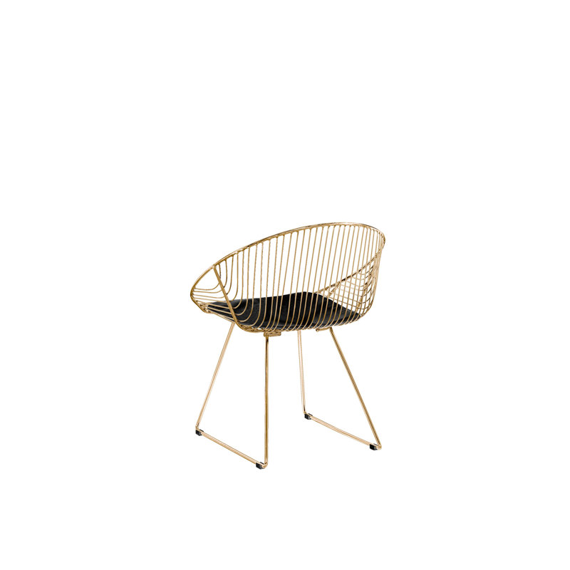 Lage 43.5cm H Upholstered Windsor Back Side Chair