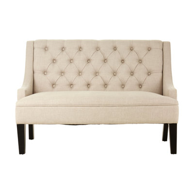 Binney Polyester Upholstered Bench