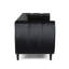 Canapé Orla, 83 po, velours noir-121481520