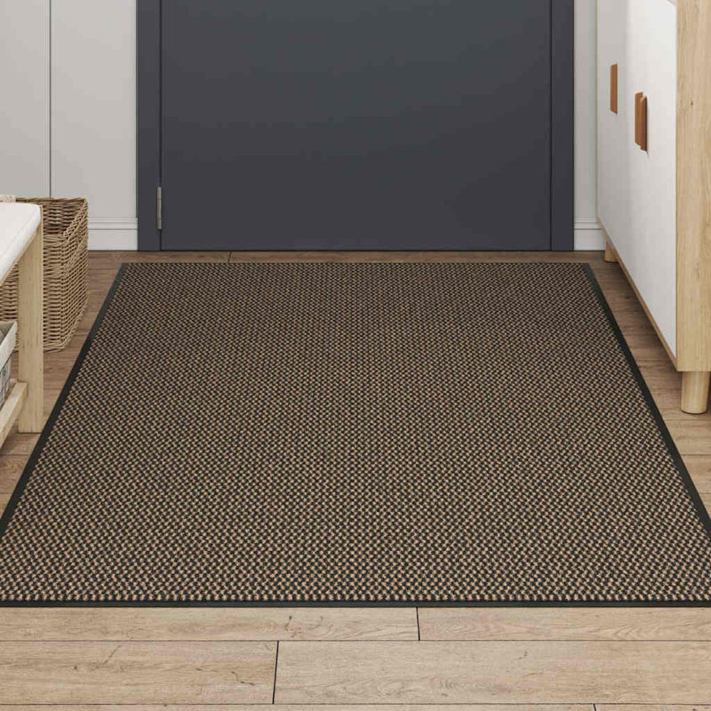 Doormat Non-Slip, Brown, 115cm W x 200cm L