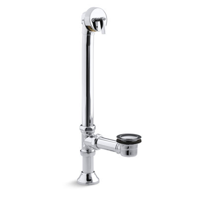Clearflo Leg Tub Drain with Overflow