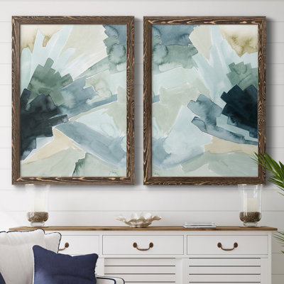 Shadow Breeze I - ensemble de 2 reproductions d'art sur toile