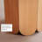 Burlywood Round Solid Wood Dining table-1487264667