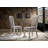 Geovany Weathered White Wood 5-Piece Dining Set