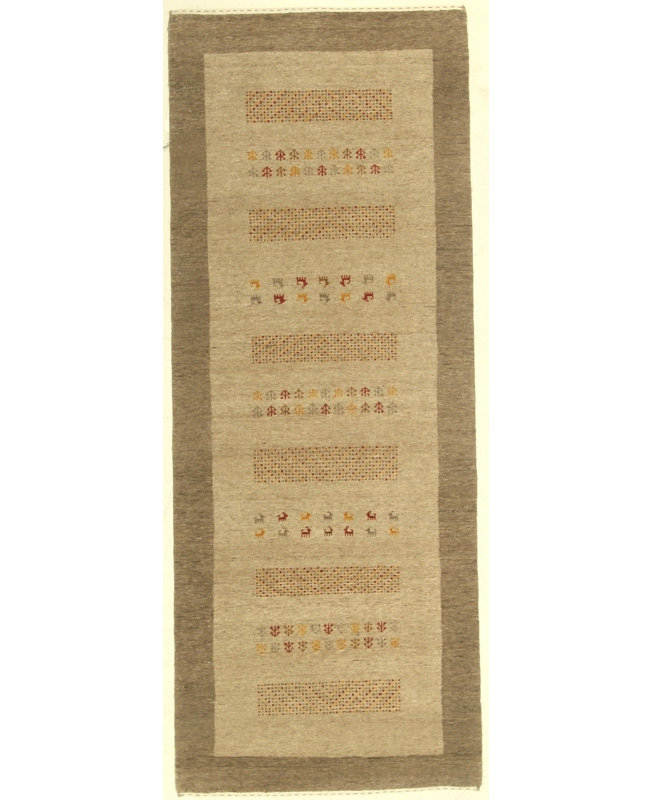 Handmade Cotton and Wool Area Rug