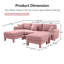 Canapé de salon Lux Lux Comfort Poly Boucle