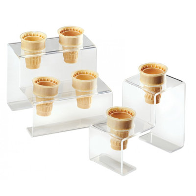 Acrylic Cone Holder 4 Holes